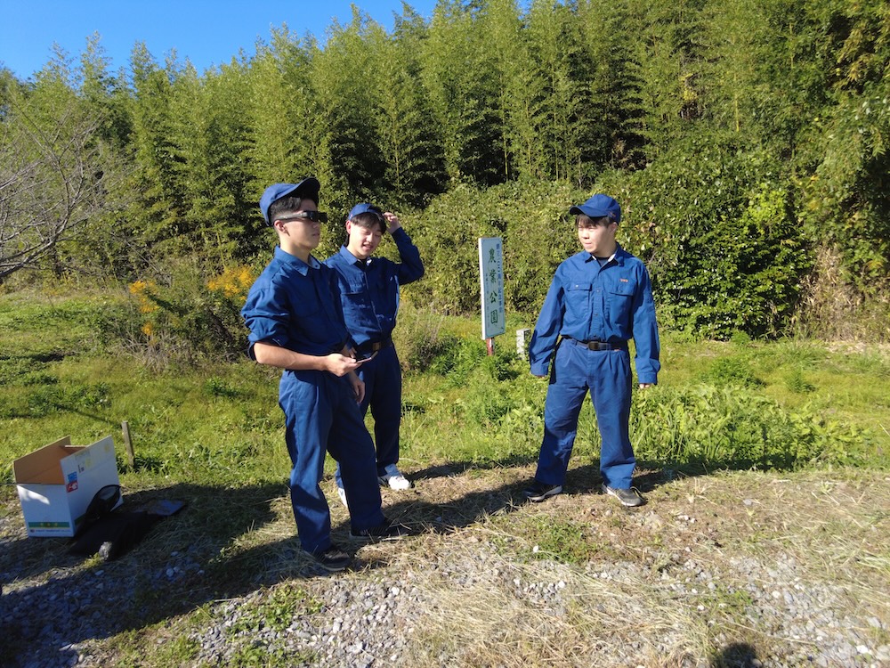 ARグラスで道路モデルを体感 環境土木科