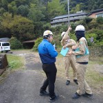 コース設定後の飛行状況 国東市産学官