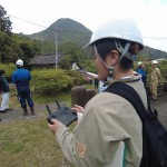 飛行時の様子確認 社会実装研修会