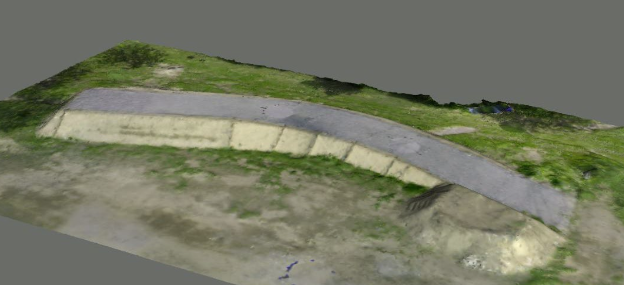 国東高校 仮設盛り土モデル