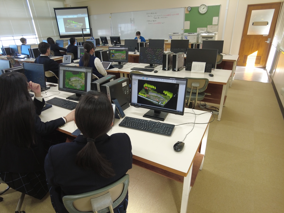 配置モデルを道路モデルデータへ反映