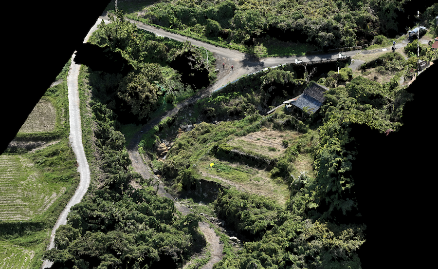 点群データ化した現場データ 国東市産学官