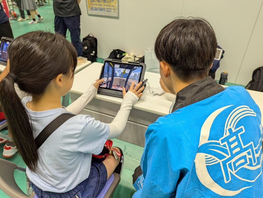 重機の操縦シミュレーション